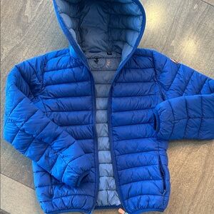 SAVE THE DUCK Vibrant Blue Kids Puffer Jacket